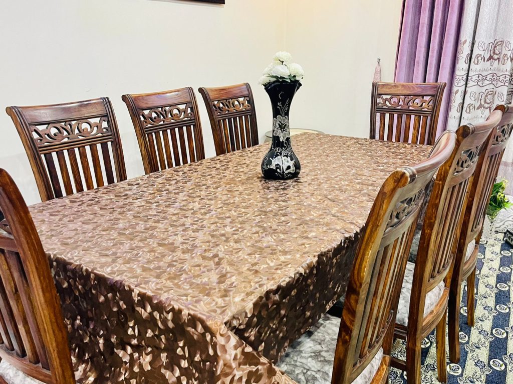Dining Table Cover for 6 Seater Rectangle (60 x 90) Inches Dining Table