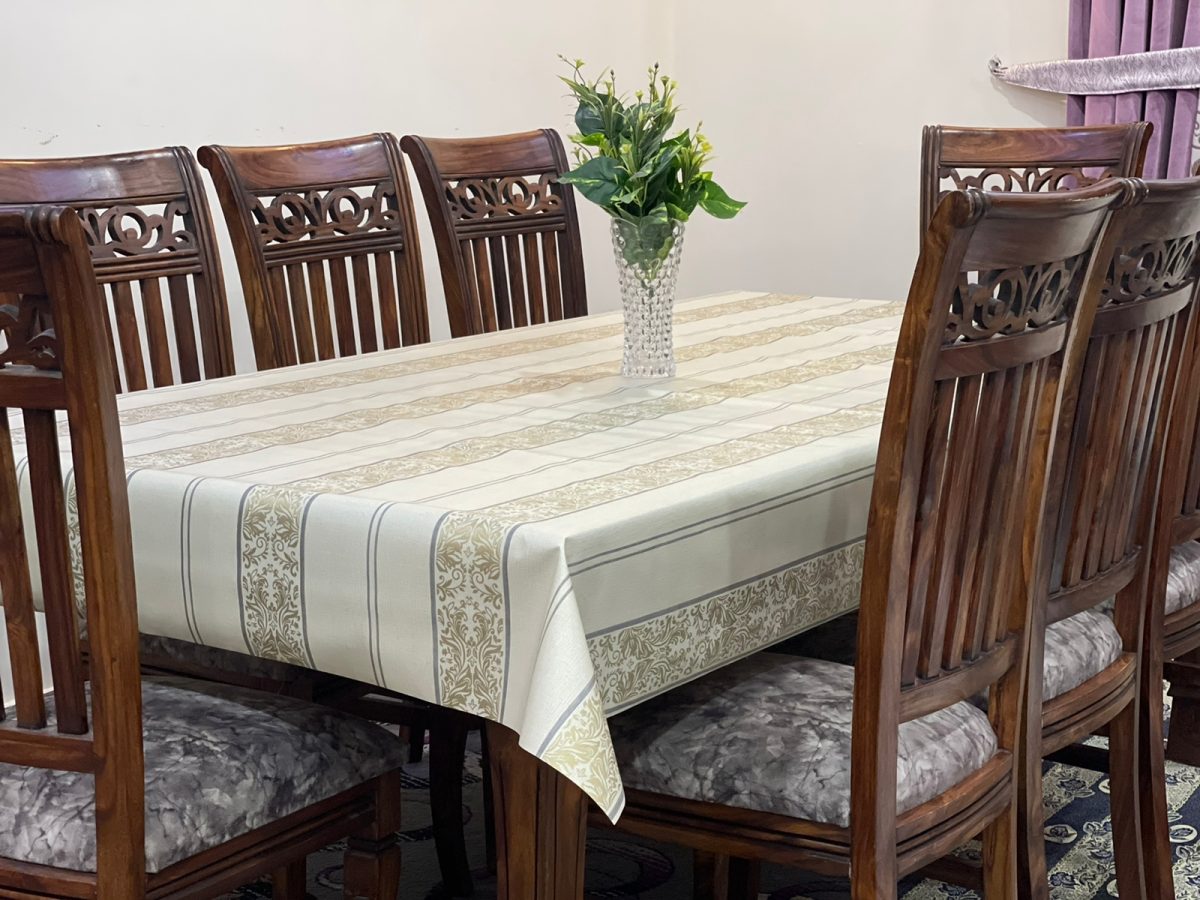 Dining Table Cover for 6 Seater Rectangle (60 x 90) Inches Dining Table Dining Table Cover for 6