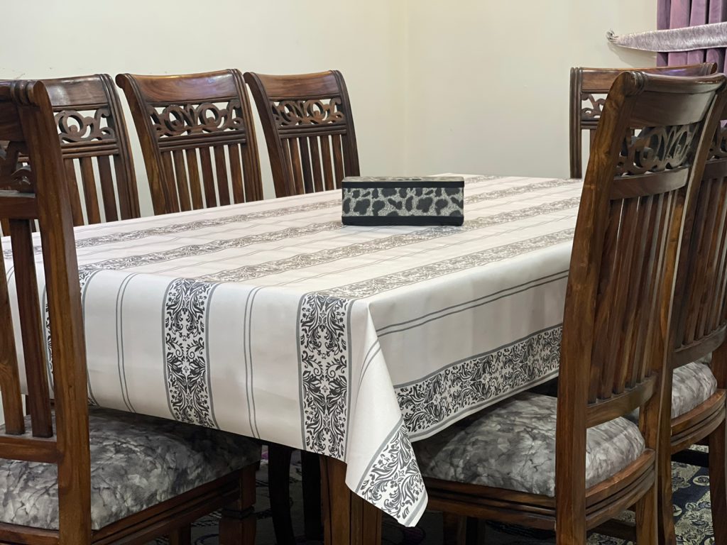 Dining Table Cover for 6 Seater Rectangle (60 x 90) Inches Dining Table