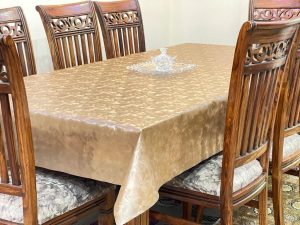 Dining Table Cover for 8 Seater Rectangle (60 x 104) Inches Fancy ...