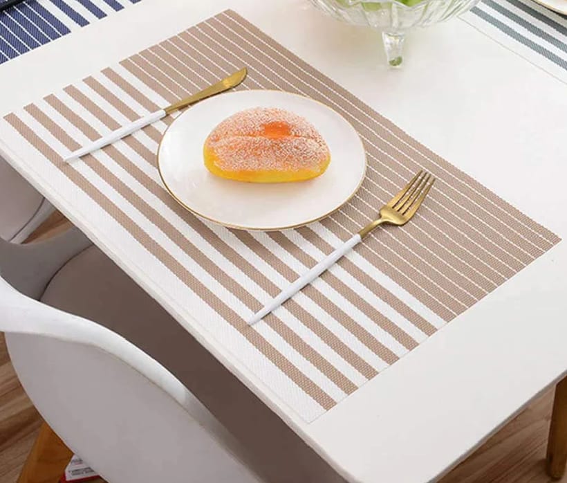 7 Pieces Table Mat and Runner Set | Placemats | Table Runner | Dining Table Mats and Runner | Table Mats | Table Mat Runner 7 Pieces Table Mat and Runner Set | Placemats | Table Runner | Dining Table Mats and Runner | Table Mats | Table Mat Runner