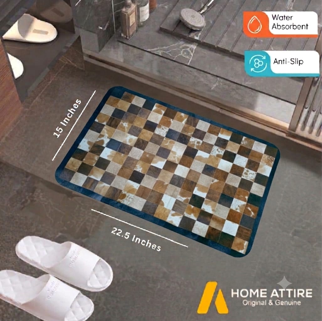 Bathroom and Kitchen Anti-Slip Water Absorbing Mat Bathroom and Kitchen Anti-Slip Water Absorbing Mat