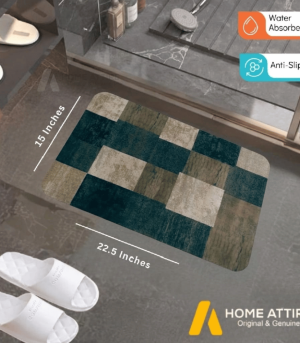 Water Absorbent Anti-Slip Kitchen and Bathroom Floor Mat - HAWAC